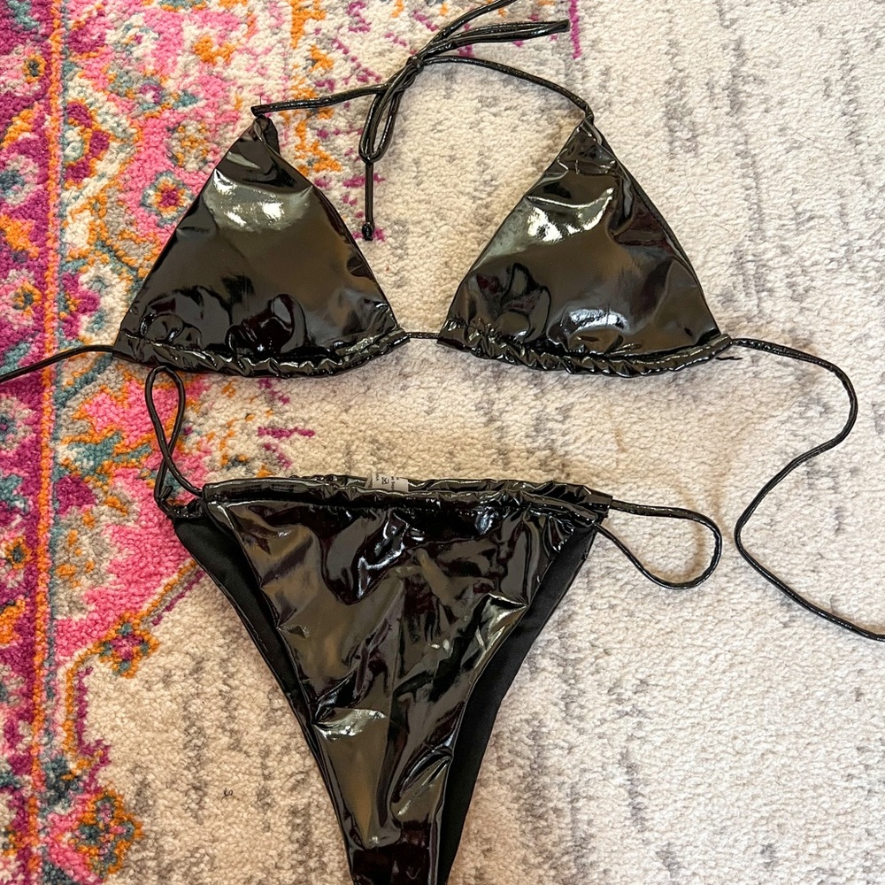 Shein Latex Bikini